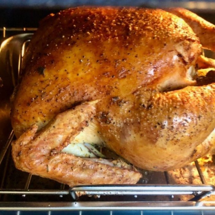 Dry Brined turkey