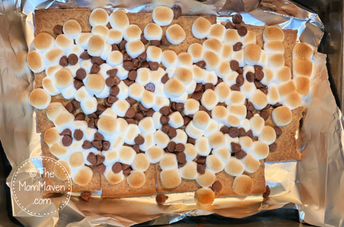 S'mores trifle topping