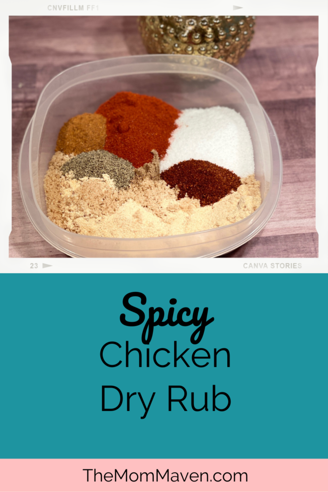 This spicy dry rub recipe, which is made with pantry staples, adds flavor and some zing to your chicken or pork.