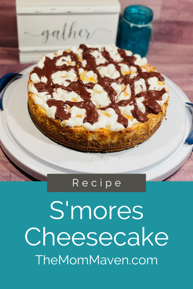 This easy and delicious S'mores Cheesecake recipe is perfect for any fall celebration.