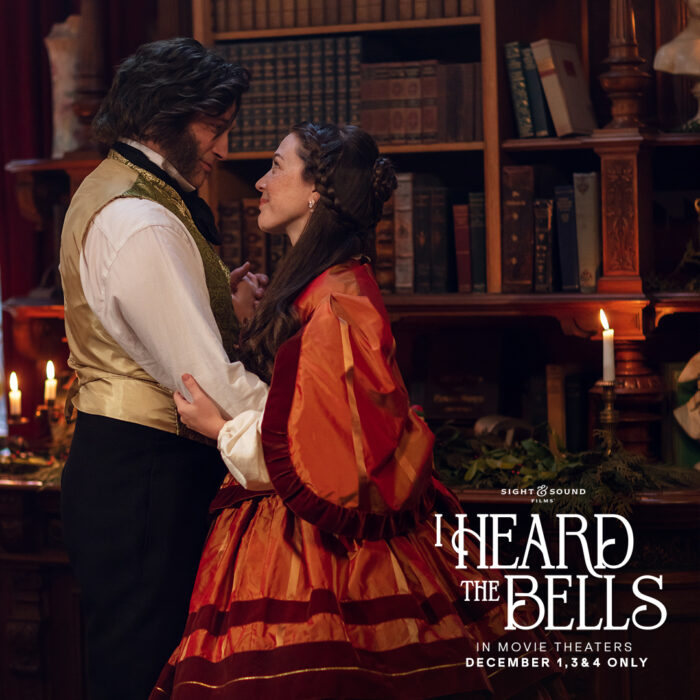 Coming to movie theatres this December, I HEARD THE BELLS tells the inspiring true story behind the beloved Christmas carol and its author, Henry Wadsworth Longfellow.