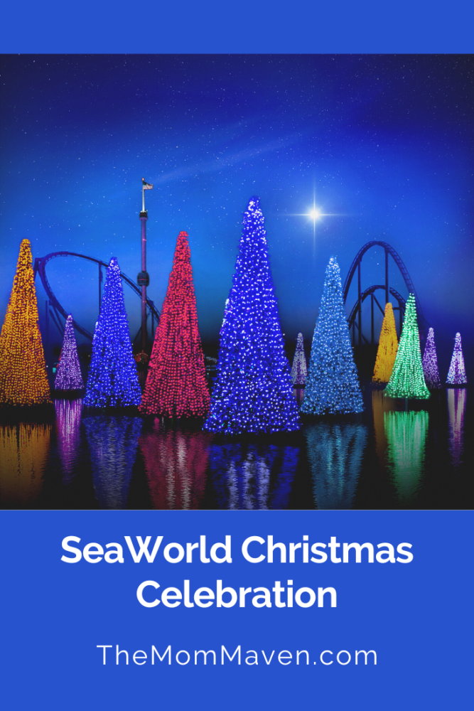 Sea of Trees at SeaWorld Christmas Celebration
