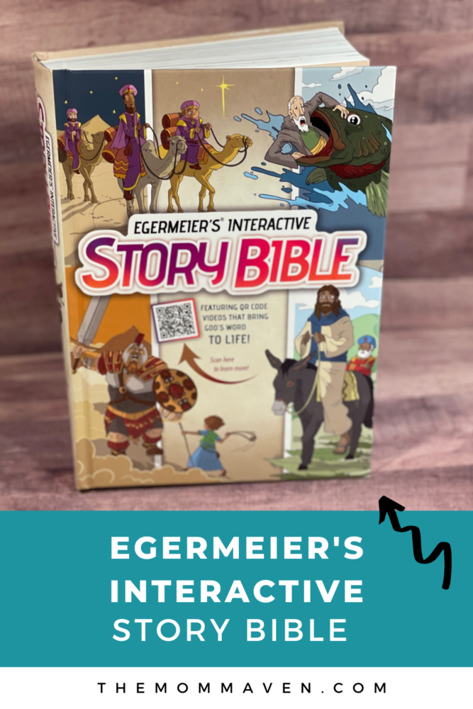 Ergemeier's Interactive Story Bible is a great tool for family worship or bedtime story time