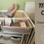Monkey Caddy a safe and convenient way to keep your diaper station organized.